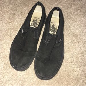All black vans 5.0/7.0